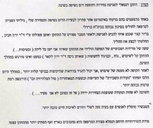 מכתב תודה למרפאת פרופ' ירון חביב